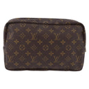 LOUIS VUITTON Monogram Trousse Toilette 28 Clutch Bag M47522 LV Auth 194200-2