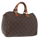 LOUIS VUITTON Monogram Speedy 30 Hand Bag M41526 LV Auth 194202-1