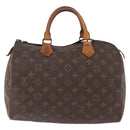 LOUIS VUITTON Monogram Speedy 30 Hand Bag M41526 LV Auth 194202-2