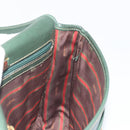 LOEWE Velazquez Shoulder Bag Leather Blue Gold Tone Auth 194205-18