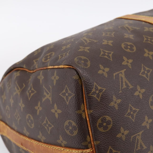 LOUIS VUITTON Monogram Keepall Bandouliere 50 Boston Bag M41416 LV Auth 194207
