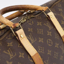 LOUIS VUITTON Monogram Keepall Bandouliere 50 Boston Bag M41416 LV Auth 194207-19