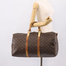 LOUIS VUITTON Monogram Keepall Bandouliere 50 Boston Bag M41416 LV Auth 194207-24