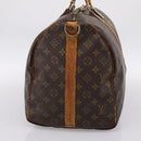 LOUIS VUITTON Monogram Keepall Bandouliere 50 Boston Bag M41416 LV Auth 194207-4