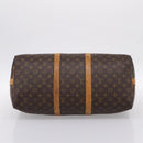 LOUIS VUITTON Monogram Keepall Bandouliere 50 Boston Bag M41416 LV Auth 194207-5