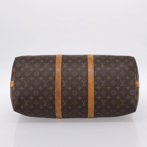 LOUIS VUITTON Monogram Keepall Bandouliere 50 Boston Bag M41416 LV Auth 194207
