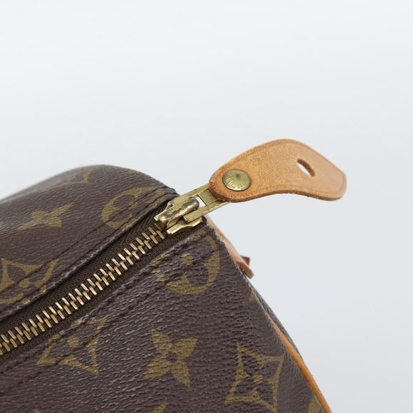 LOUIS VUITTON Monogram Speedy 35 Hand Bag M41524 LV Auth 194208V