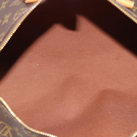 LOUIS VUITTON Monogram Speedy 35 Hand Bag M41524 LV Auth 194208V