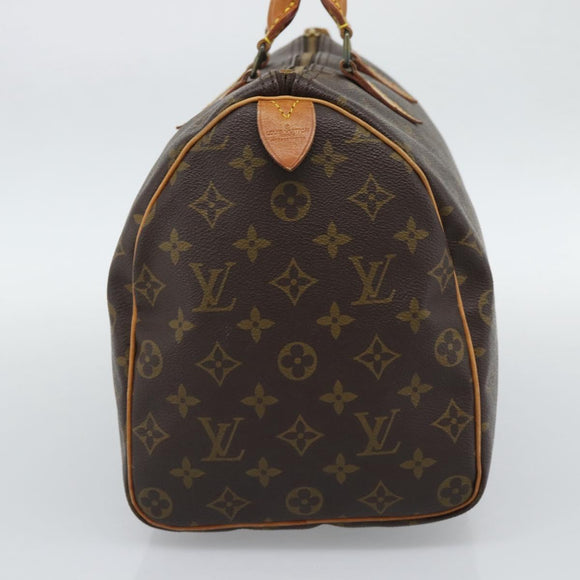 LOUIS VUITTON Monogram Speedy 35 Hand Bag M41524 LV Auth 194208V