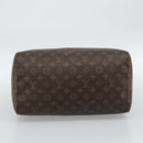 LOUIS VUITTON Monogram Speedy 35 Hand Bag M41524 LV Auth 194208V-5