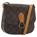 LOUIS VUITTON Monogram Saint Cloud MM Shoulder Bag M51243 LV Auth 194210-1