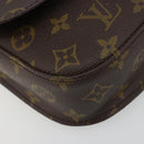 LOUIS VUITTON Monogram Saint Cloud MM Shoulder Bag M51243 LV Auth 194210-16