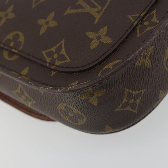 LOUIS VUITTON Monogram Saint Cloud MM Shoulder Bag M51243 LV Auth 194210