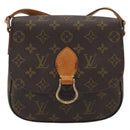 LOUIS VUITTON Monogram Saint Cloud MM Shoulder Bag M51243 LV Auth 194210-13
