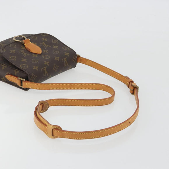 LOUIS VUITTON Monogram Saint Cloud MM Shoulder Bag M51243 LV Auth 194210