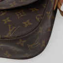 LOUIS VUITTON Monogram Saint Cloud GM Shoulder Bag M51242 LV Auth 194215-15