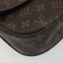 LOUIS VUITTON Monogram Saint Cloud GM Shoulder Bag M51242 LV Auth 194215-16