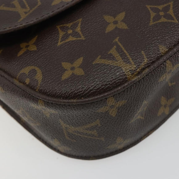 LOUIS VUITTON Monogram Saint Cloud GM Shoulder Bag M51242 LV Auth 194215