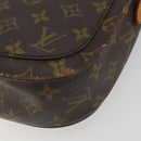 LOUIS VUITTON Monogram Saint Cloud GM Shoulder Bag M51242 LV Auth 194215-8