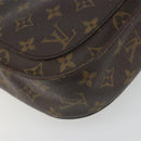 LOUIS VUITTON Monogram Saint Cloud GM Shoulder Bag M51242 LV Auth 194215-17