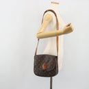 LOUIS VUITTON Monogram Saint Cloud GM Shoulder Bag M51242 LV Auth 194215-26