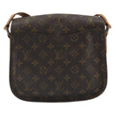 LOUIS VUITTON Monogram Saint Cloud GM Shoulder Bag M51242 LV Auth 194215-2