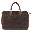 LOUIS VUITTON Monogram Speedy 30 Hand Bag M41526 LV Auth 194217-13