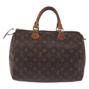 LOUIS VUITTON Monogram Speedy 30 Hand Bag M41526 LV Auth 194217-2