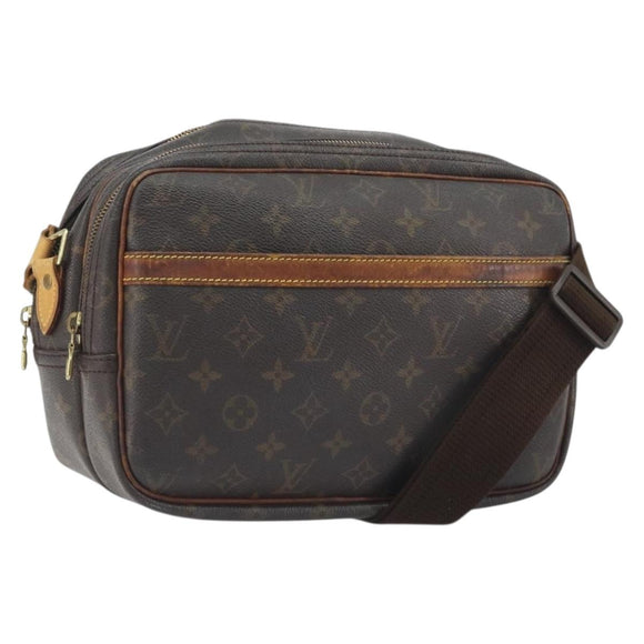 LOUIS VUITTON Monogram Reporter PM Shoulder Bag M45254 LV Auth 194218
