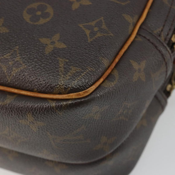 LOUIS VUITTON Monogram Reporter PM Shoulder Bag M45254 LV Auth 194218