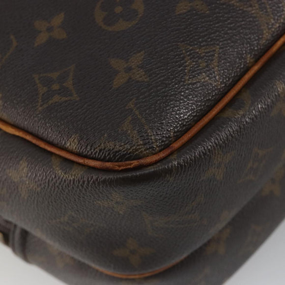 LOUIS VUITTON Monogram Reporter PM Shoulder Bag M45254 LV Auth 194218