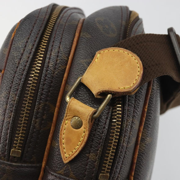 LOUIS VUITTON Monogram Reporter PM Shoulder Bag M45254 LV Auth 194218