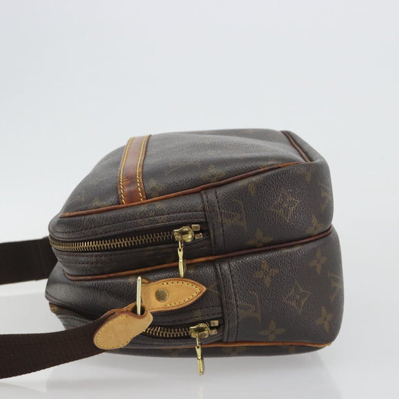 LOUIS VUITTON Monogram Reporter PM Shoulder Bag M45254 LV Auth 194218