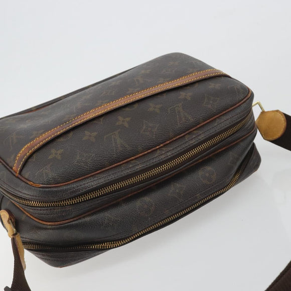 LOUIS VUITTON Monogram Reporter PM Shoulder Bag M45254 LV Auth 194218