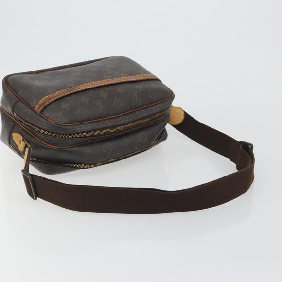 LOUIS VUITTON Monogram Reporter PM Shoulder Bag M45254 LV Auth 194218