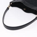GUCCI GG Canvas Shoulder Bag Black Gold Tone 33900 Auth 194224-7