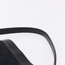 GUCCI GG Canvas Shoulder Bag Black Gold Tone 33900 Auth 194224-8