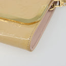 LOUIS VUITTON Monogram Vernis Rossmore MM Beige Poodle M91757 LV Auth 194227A-8