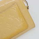 LOUIS VUITTON Monogram Vernis Rossmore MM Beige Poodle M91757 LV Auth 194227A-9