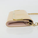 LOUIS VUITTON Monogram Vernis Rossmore MM Beige Poodle M91757 LV Auth 194227A-3