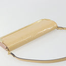 LOUIS VUITTON Monogram Vernis Rossmore MM Beige Poodle M91757 LV Auth 194227A-6