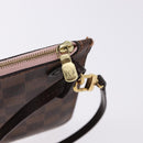 LOUIS VUITTON Damier Ebene Neverfull MM Pouch LV Auth 194228A-10