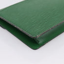 LOUIS VUITTON Epi Montaigne 27 Clutch Bag Green M52654 LV Auth 194230A-16