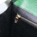 LOUIS VUITTON Epi Montaigne 27 Clutch Bag Green M52654 LV Auth 194230A-9