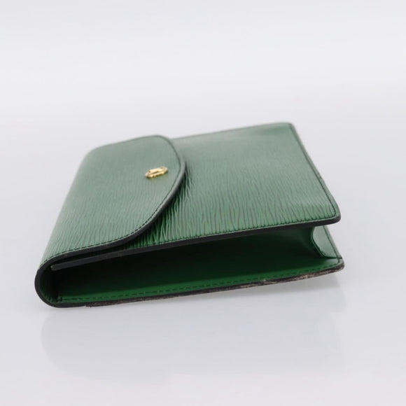 LOUIS VUITTON Epi Montaigne 27 Clutch Bag Green M52654 LV Auth 194230A