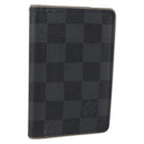 LOUIS VUITTON Damier Grafitte Organizer Dupoch Card Case N63256 LV Auth 194234A-1