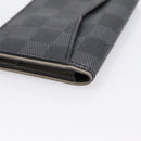 LOUIS VUITTON Damier Grafitte Organizer Dupoch Card Case N63256 LV Auth 194234A-10