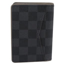 LOUIS VUITTON Damier Grafitte Organizer Dupoch Card Case N63256 LV Auth 194234A-3