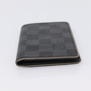 LOUIS VUITTON Damier Grafitte Organizer Dupoch Card Case N63256 LV Auth 194234A-7