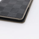 LOUIS VUITTON Damier Grafitte Organizer Dupoch Card Case N63256 LV Auth 194234A-8